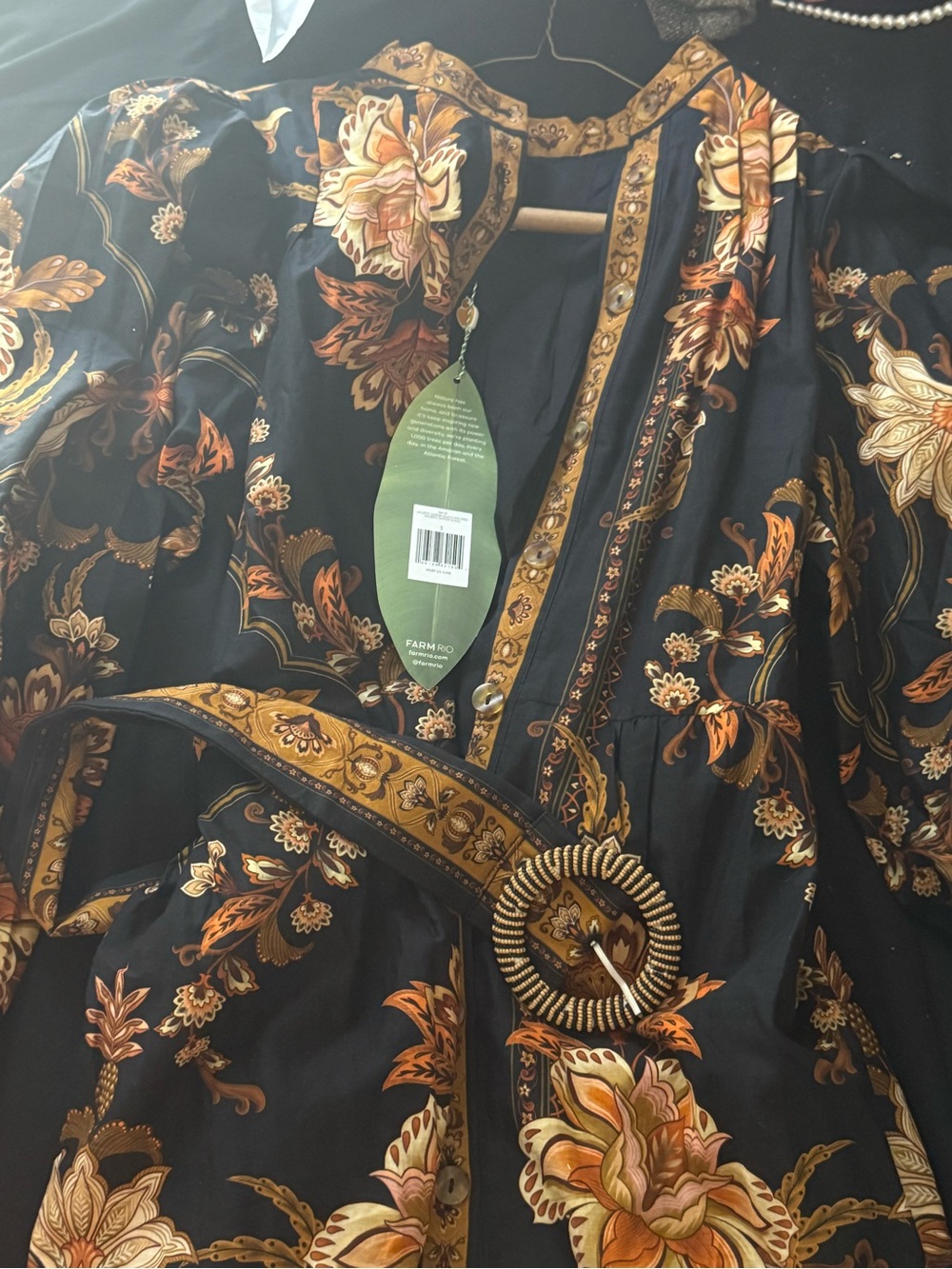 Farm Rio Belted Mini Dress - Picture 6 of 7